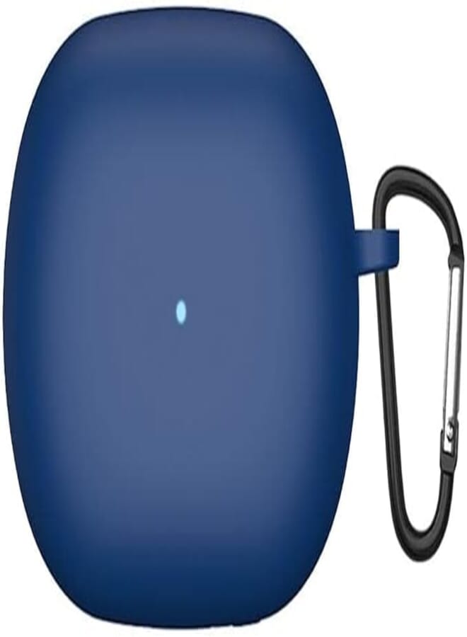 USTIYA Case for Redmi Buds 4 Pro Case Protective Silicone with Keychain Cover (Blue)